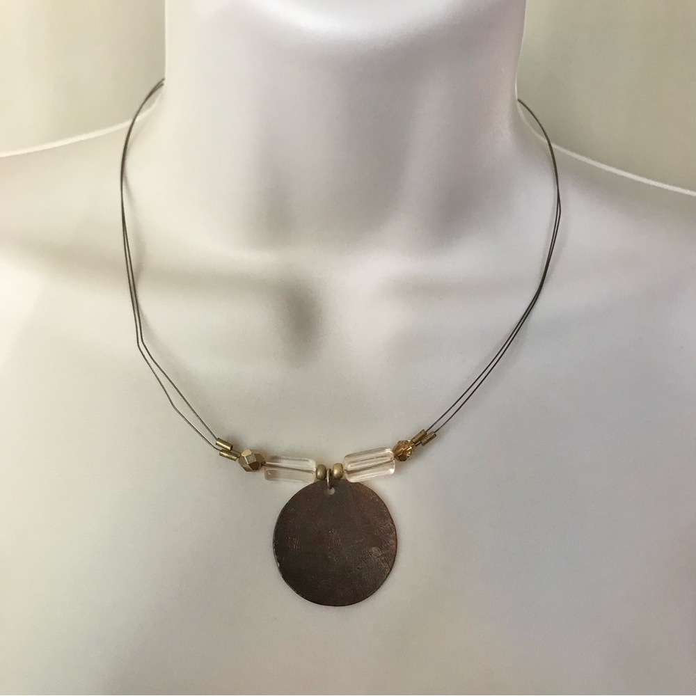 Circle Pendant Necklace